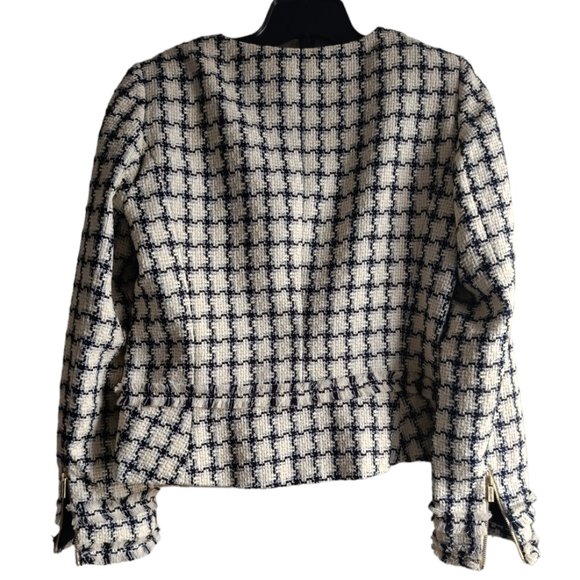 M🌻KARL LAGERFELD Tweed Pattern Evening Jacket - Picture 3 of 11